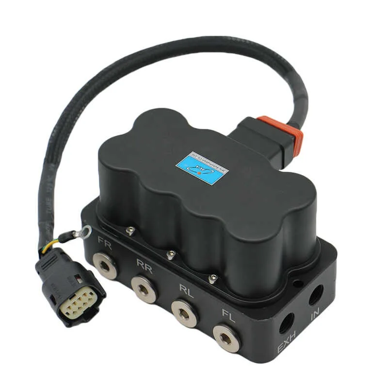 Automotive Suspension Distribution Valve, Pneumatic Absorber/Multi-Control Solenoid Valve 200PSI Manual/Wireless