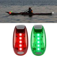 2/4Pcs Boat Navigation LED Lights Green Red Sides Marker Signal Lamps For Marine Yacht Motorboat For Night Fishing Navigatie