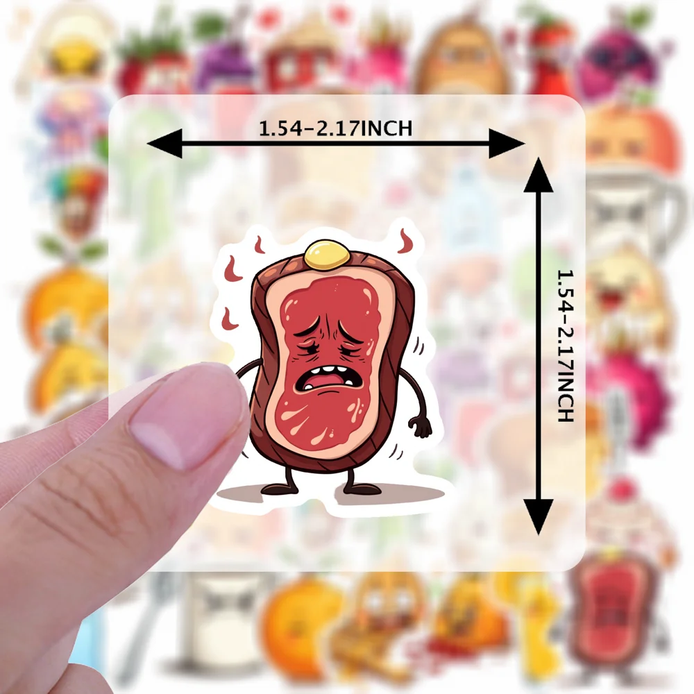 35pcs-100pcs Cute Cartoon Stickers Playful Funny Funny Stickers Stationery Stickers For Suitcase Fridge Car Sticker