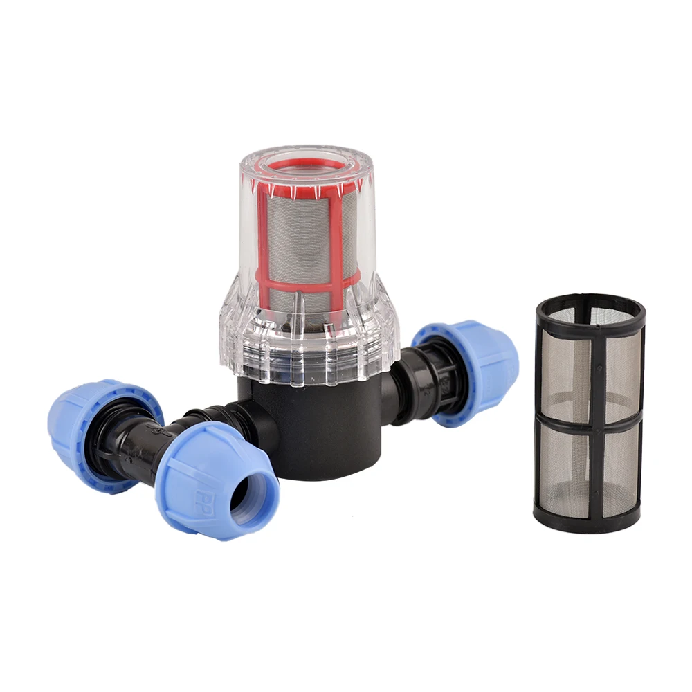 

For 20/25mm Hose 80/200 Mesh Net Filter Watering Irrigation Garden 1/2'' Pipe Connector Aquarium Fish Tank Water Pump Strainer