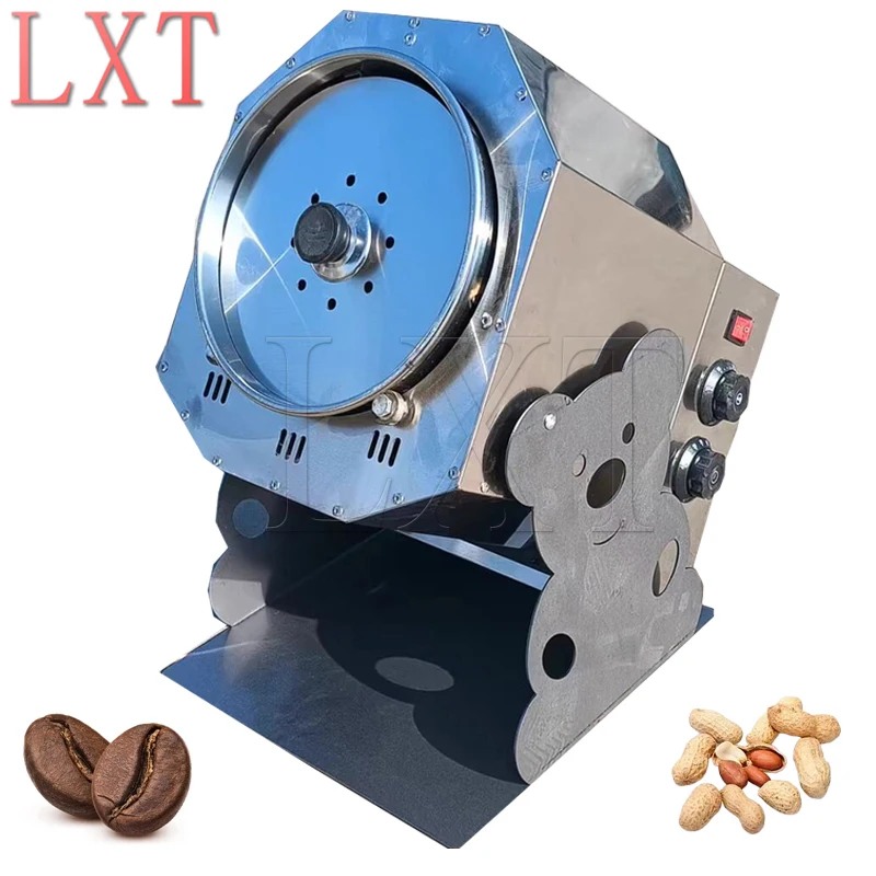 Commercial Electric Nut Roaster Household Small Coffee Beans Peanut Pistachio Almond Chestnut Roasting Machine