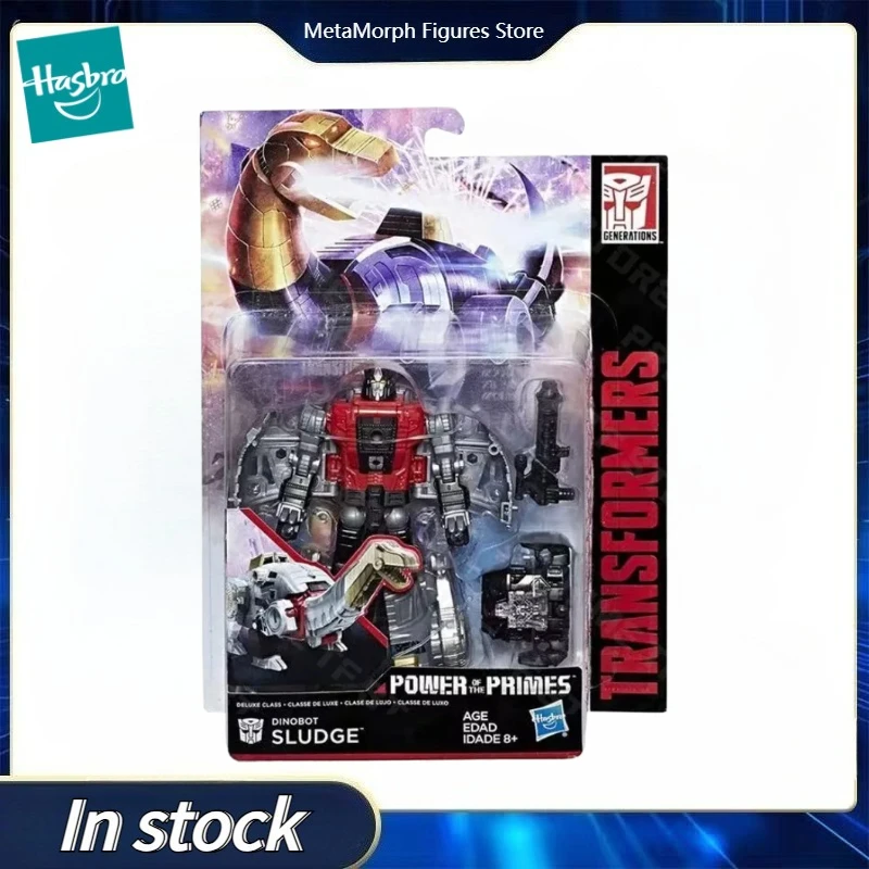 

Оригинальная фигурка Hasbro Transformers Power of The Primes E1127 DINOBOT SLUDGE, класса «Делюкс», аниме-фигурка, игрушка, подарок