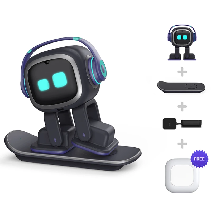 

Intelligent robot desktop electronic pet AI voice interactive emotional robot supports Chinese