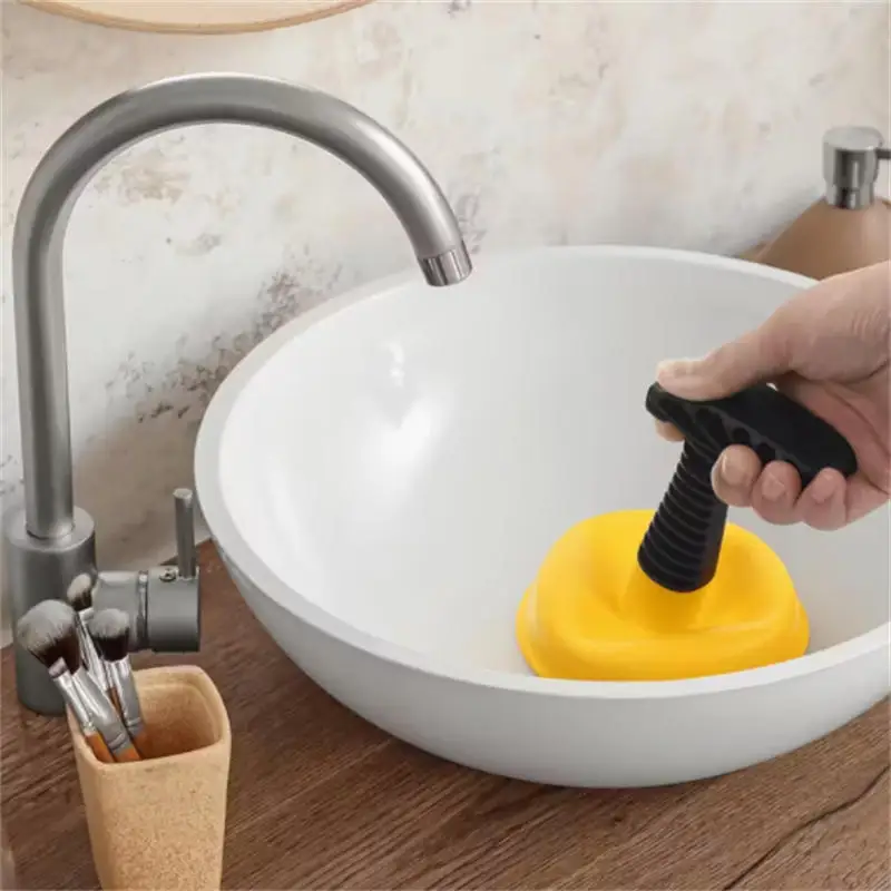 

1/2 шт. присоска для унитаза, пресс для трубопровода, земснаряд, инструмент для очистки слива раковины, домашняя сантехника, простой в использовании, сильный аксессуар для земснаряд