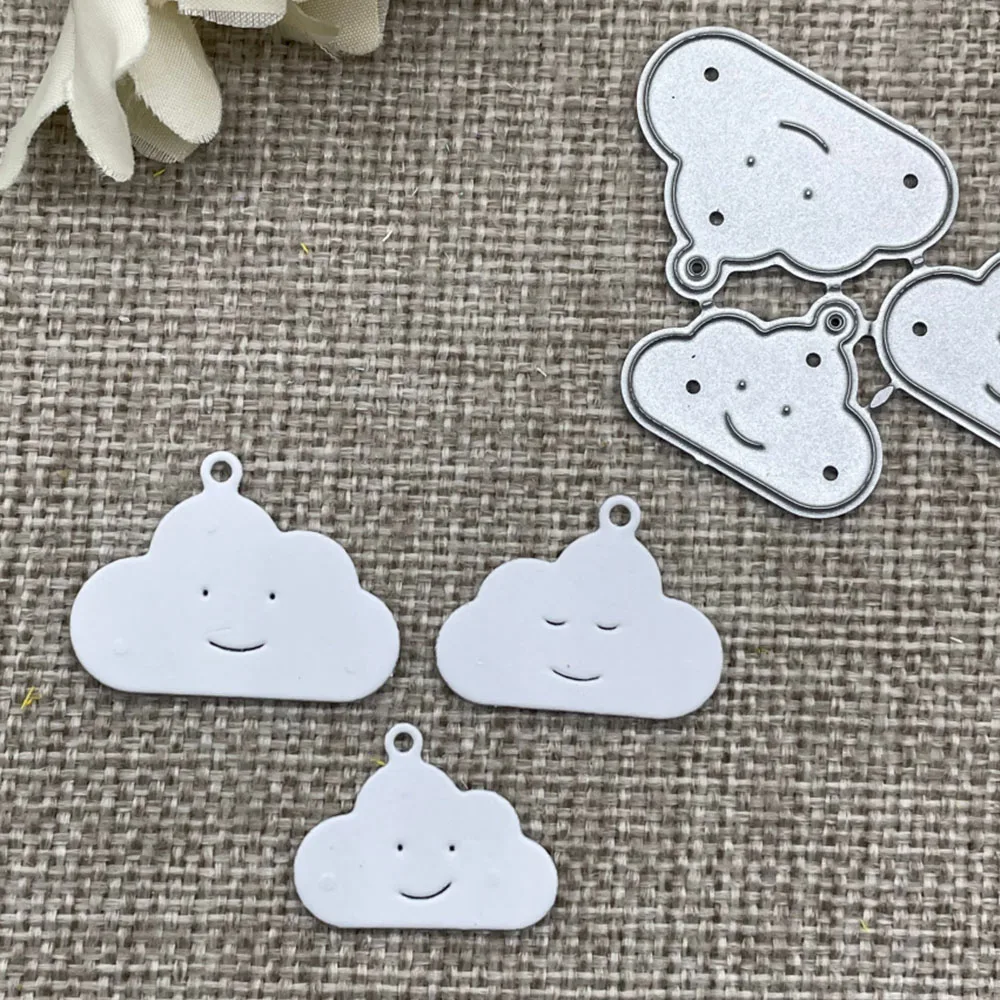

Металлические вырубные штампы «Облака» для скрапбукинга, декоративного рукоделия, трафареты для вырезания