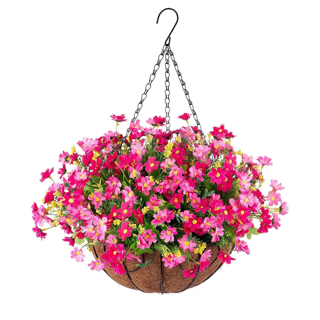 

Add Beauty To Any Space With Exquisite Hanging Flower Baskets Flower Pot Brackets For Decoration