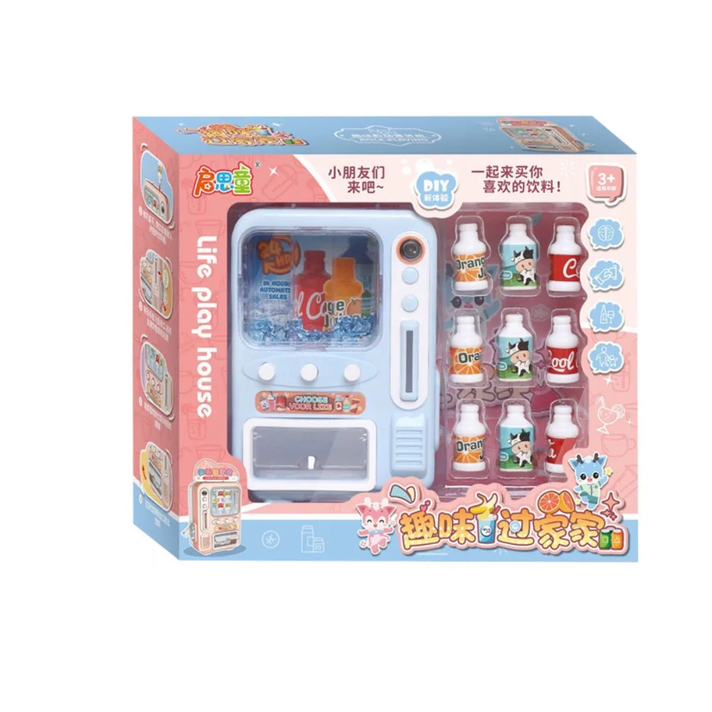 

Gifts Mini Drink Vending Machine Automatic Coin-Operated Multi-Functional Beverage Machine Drinks Prop Vending Machine