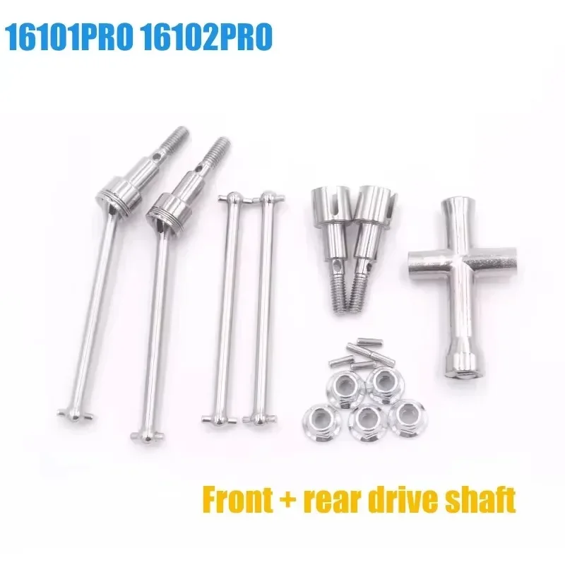 Ricambi in metallo alluminio per upgrade/modifica auto RC brushless 1:16 SCY 16101 16102 16103 PRO SG116PRO SG116MAX