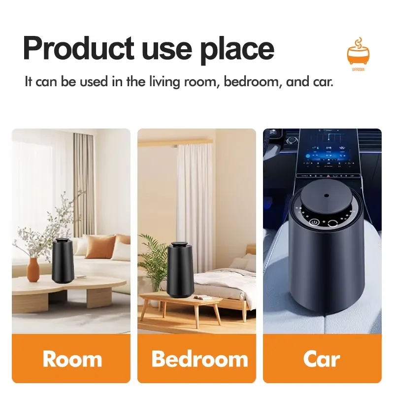 USB charging car aromatherapy machine household mode essential oil aromatherapy machine silent soft mist custom air freshener