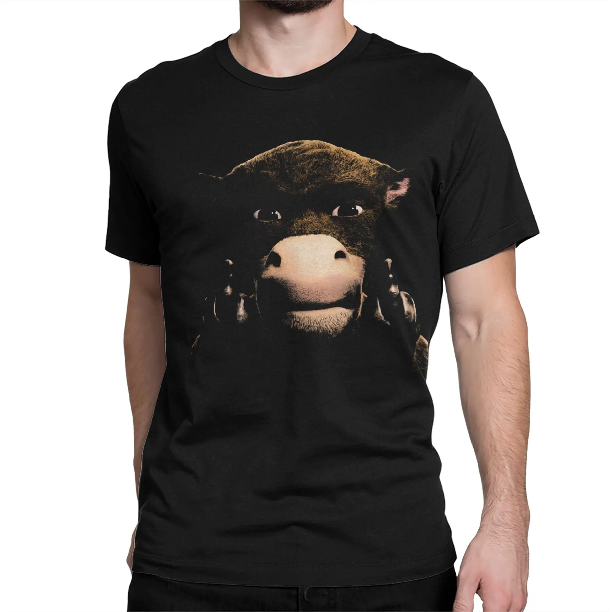 Niu Lai Middle Finger - Dark  Men Women T Shirt  Fashion Tee Shirt Short Sleeve Crew Neck T-Shirt Pure Cotton Plus Size Clothing