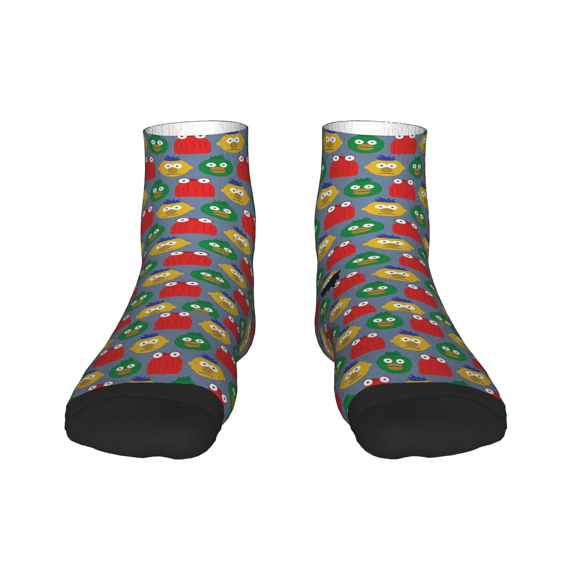 

DHMIS Character Pattern Socks Harajuku Sweat Absorbing Stockings All Season Socks Accessories for Unisex Christmas Gifts