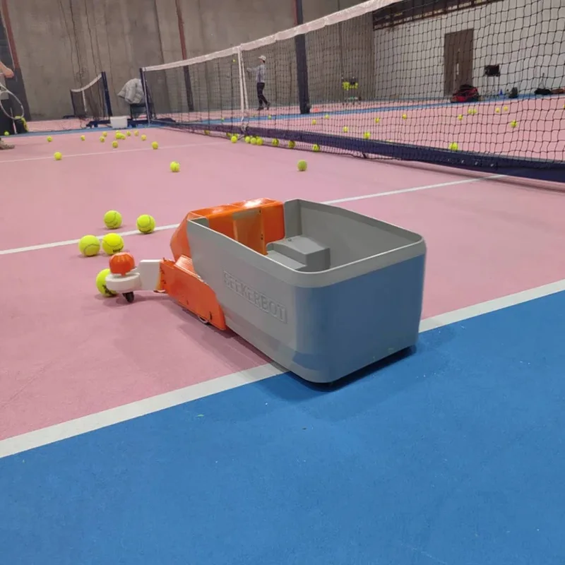 SeekerBot 2.0 Intelligent Tennis Ball Picker Machine Tennis Ball Collector Smart Seeking Equipment for Training
