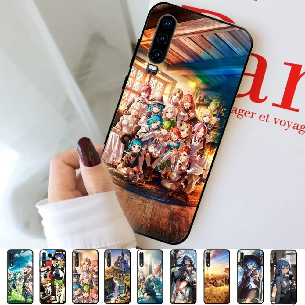 Fantasy Novel M-Mushoku T-Tensei Phone Case For Huawei P 8 9 10 20 30 40 50 Pro Lite Psmart Honor 10 Lite 70 Mate 20lite