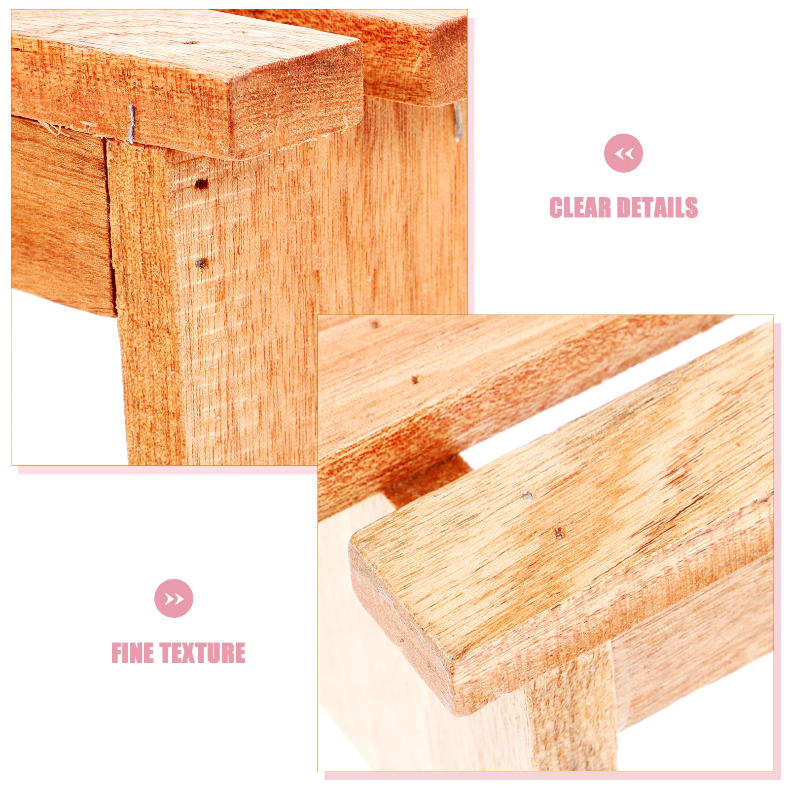 مسند للقدمين للاستحمام غير قابل للانزلاق، خطوة خشبية قوية متعددة الأغراض لساونا وغرفة النوم والحمام للاستخدام المنزلي ومسند الساق المحمول #2