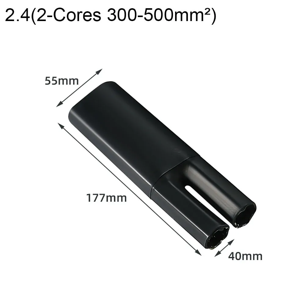 New 2/3/4/5/Core Heat Shrink Wrap Tube Waterproof Black Separate Branch Splitter With Glue Seal Wire Protector