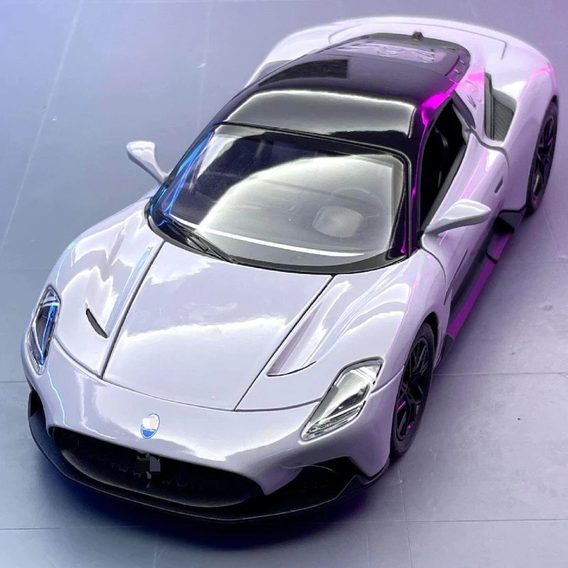 

1:22 MC20 Alloy Supercar Scale Model Car Diecast Metal car Simulated collectibles Children's Birthday Toy Gift
