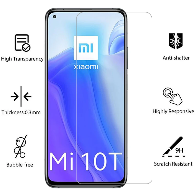 tempered glass for xiaomi mi 9t 10t pro lite 5g screen protector on mi9t mi10t 9 10 t t9 t10 protective film glas 9h xiomi xaomi