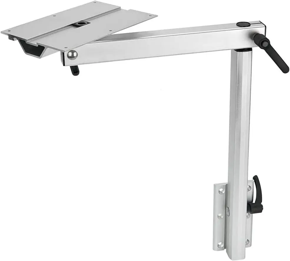 

Hot Sales Caravan Accessories RV Rotatable Table Leg Aluminum Alloy Laptop Table Legs for RV Truck Campers