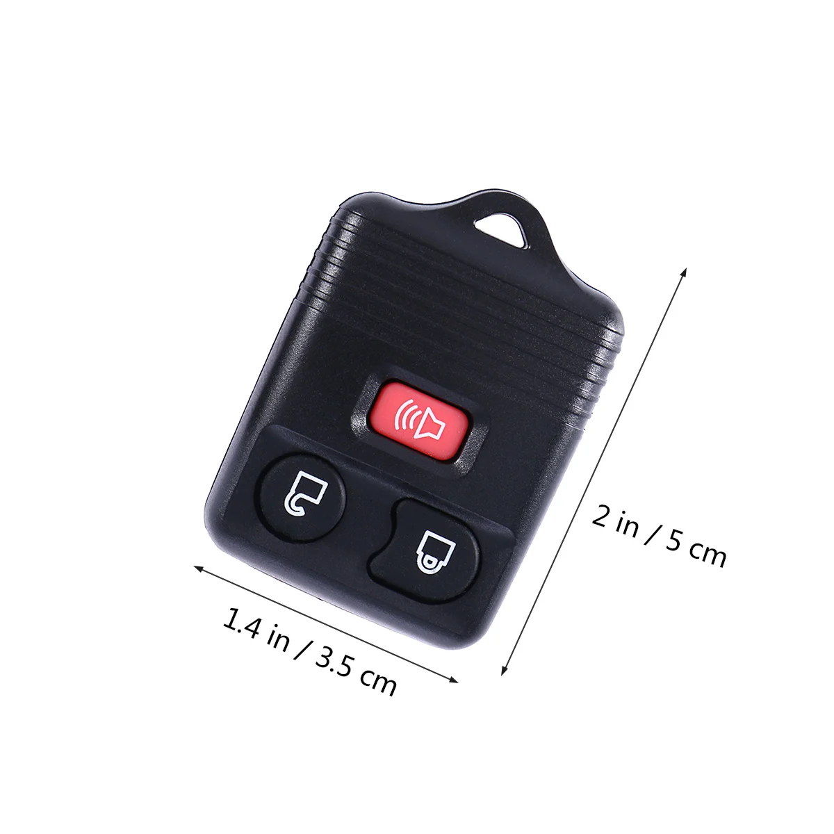 2 pezzi chiave remota per auto Fob Clicker 3 pulsanti Keyless Entry sostituzione per E350 Escape Explorer Cwtwb1u345 Cwtwb1u322