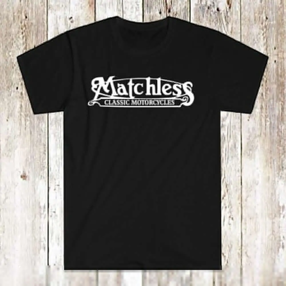 Matchless Classic Motorcycles Men's Black T Shirt Size S 5XL