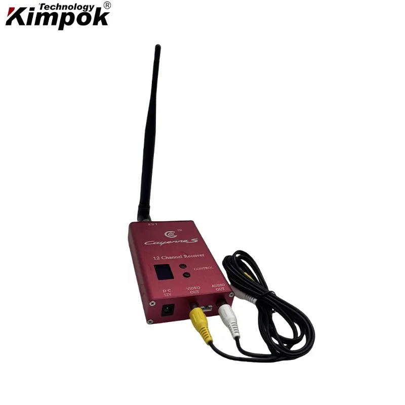 1.2GHz 8W FPV VTX VRX 향상된 무선 비디오 송신기, 8채널 20~40km 장거리 173g, FPV 레이싱 드론용