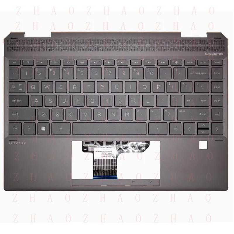 L+ For HP Spectre X360 13-AP TPN-Q212 Palmrest With Backlit Keyboard L37681-001