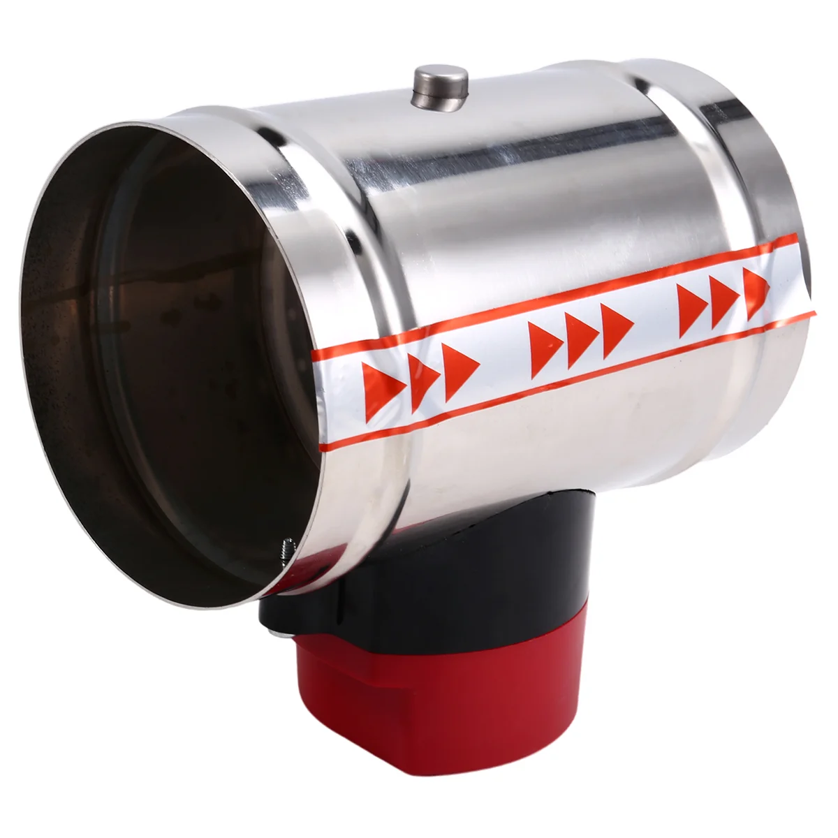 صمام هواء كهربائي من الفولاذ المقاوم للصدأ 220 فولت، صمام فحص بمحرك لأنبوب 4 بوصة 100 مم