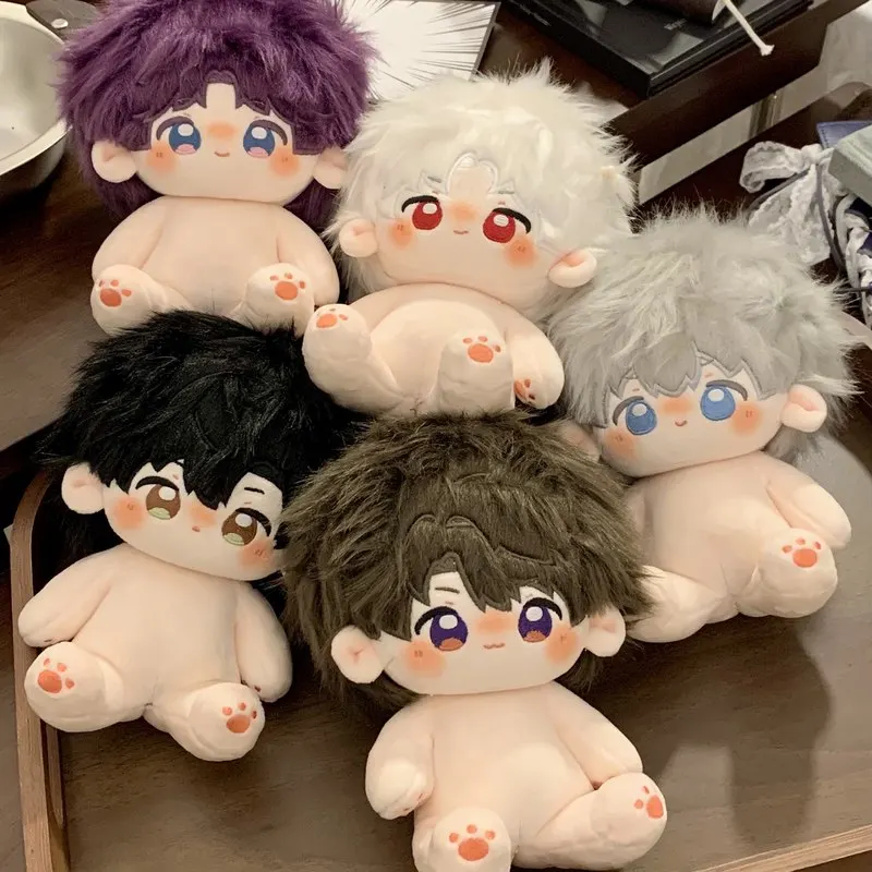 

New 20cm Love And Deepspace Regular Body Big Eyes Original Fanmade Cotton Doll Rafayel Xavier Zayne Sylus Caleb Fans Gift Toy