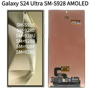Bilashmart Samsung Galaxy S24 Ultra AMOLED S928 S928B S928U S928W LCD Touch Screen Digitizer Samsung S24Ultra Display With defects
