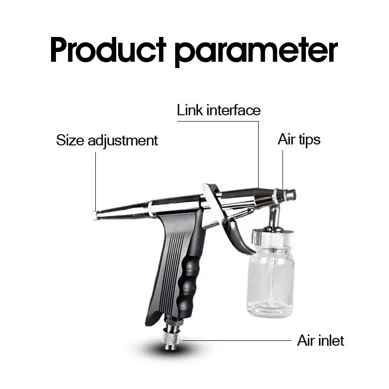 Professional Water Oxygen Machine Jet Spray Gun Kit Skin Care Facial Moisturizing Cleaning Pores Whitening Sauna Spa Beauty Home