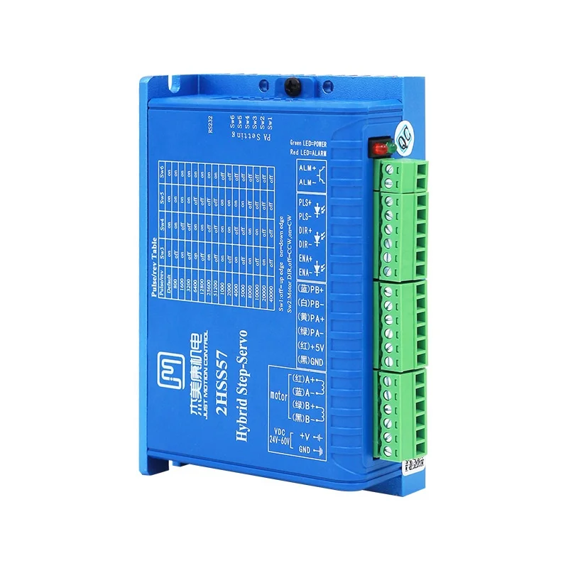 

JMC 2HSS57 5-24V Closed Loop Stepper Motor Drivers 0-6A Cnc Servo Stepper Motor Drive for Cnc