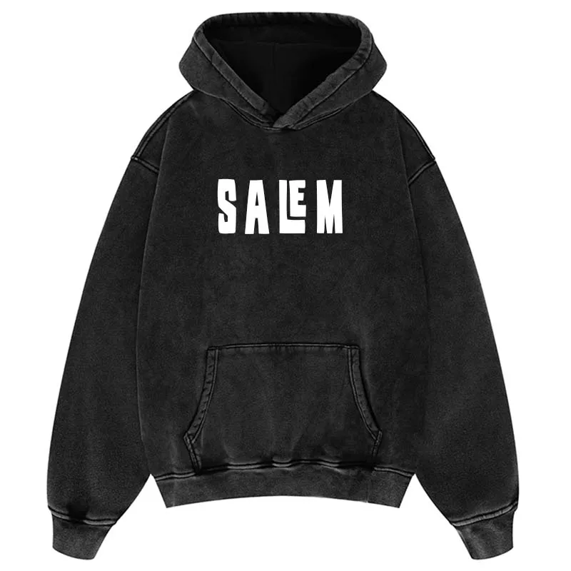 Men Streetwear Hoodie Hip Hop Sweatshirt Vintage Personal Custom Hoodie Pullover 2