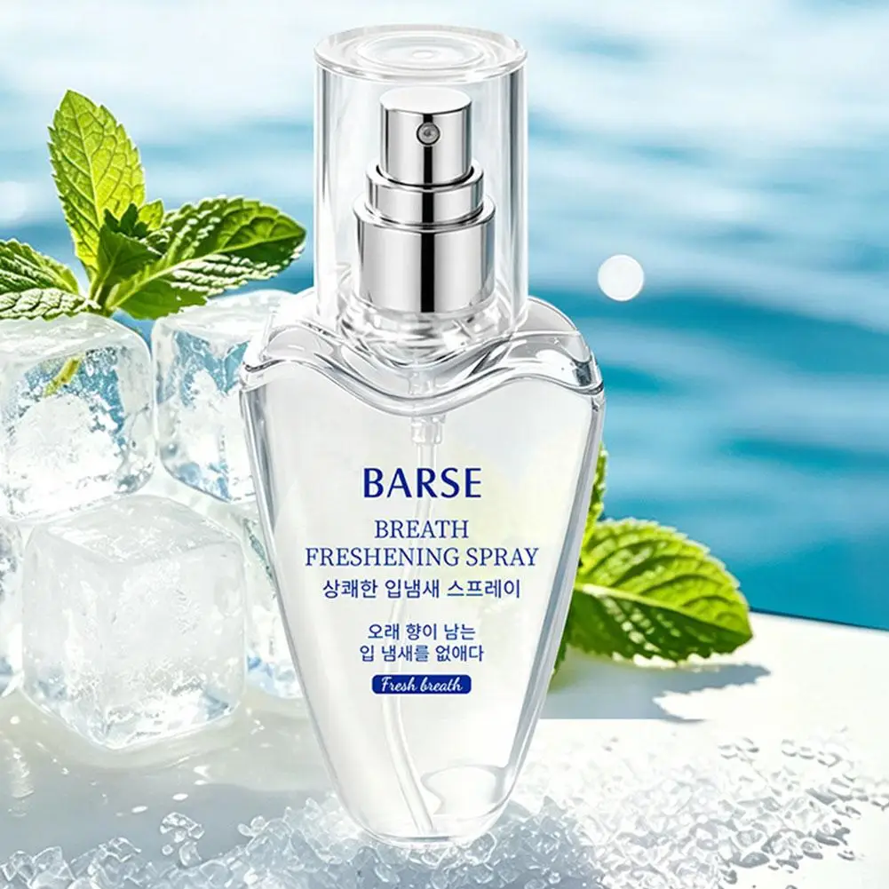 Long Lasting Fresh Mint Cool Feeling Mouth Spray BARSE Breath Freshening Spray Professional Brand Odor Removal Oral Care Spray