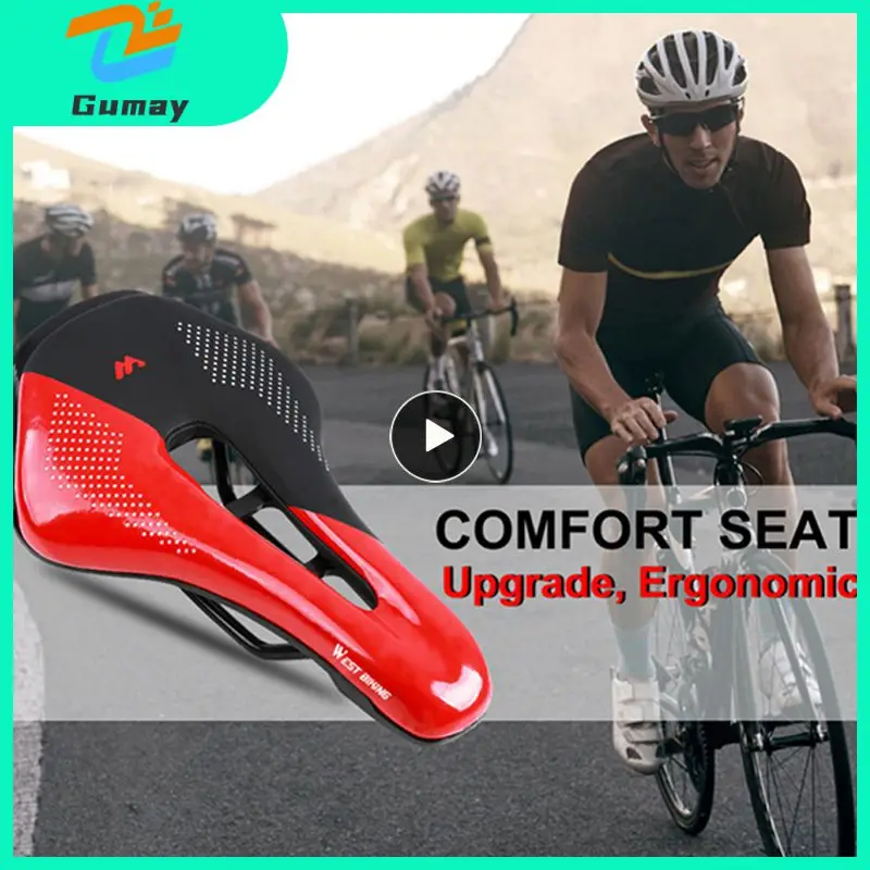 Saddle Power Comp for Mens Womens Comfort Road Cycling Saddle Mtb Mountain Bike Seat 143mm Black Red Green Accesorios