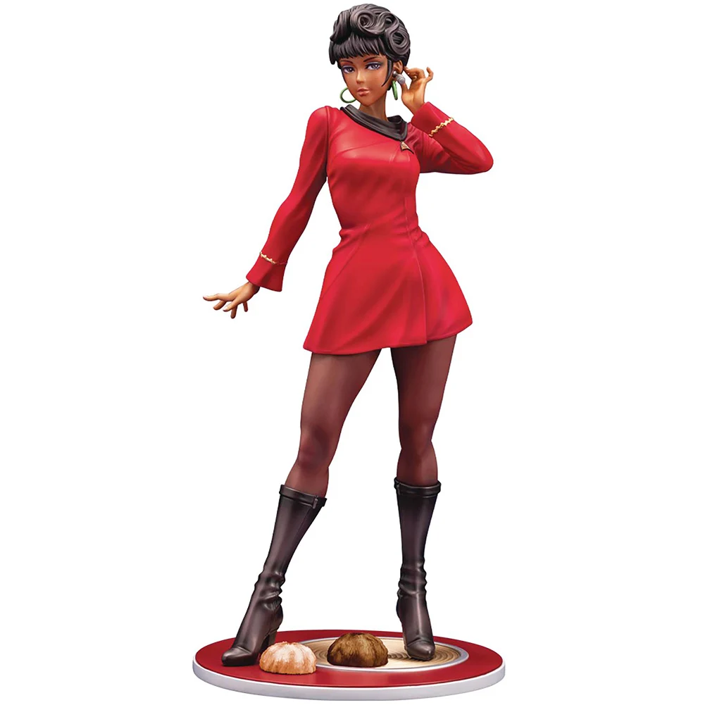 

Anime Nyota Uhura Figure Anime Girl Figure commander Operation Medical Vulcan Science Officer Action Figure Model doll Toys Gift