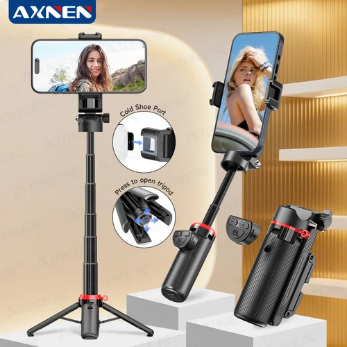 Palo De Selfie Extensible F07, Trípode De Escritorio,