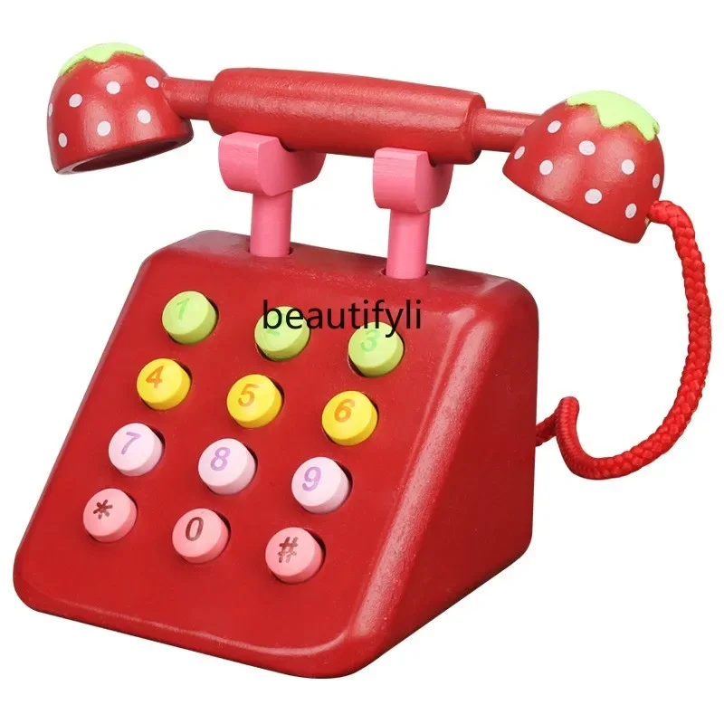 

Children's simulated phone landline toy baby model early education boys and girls puzzle buttons