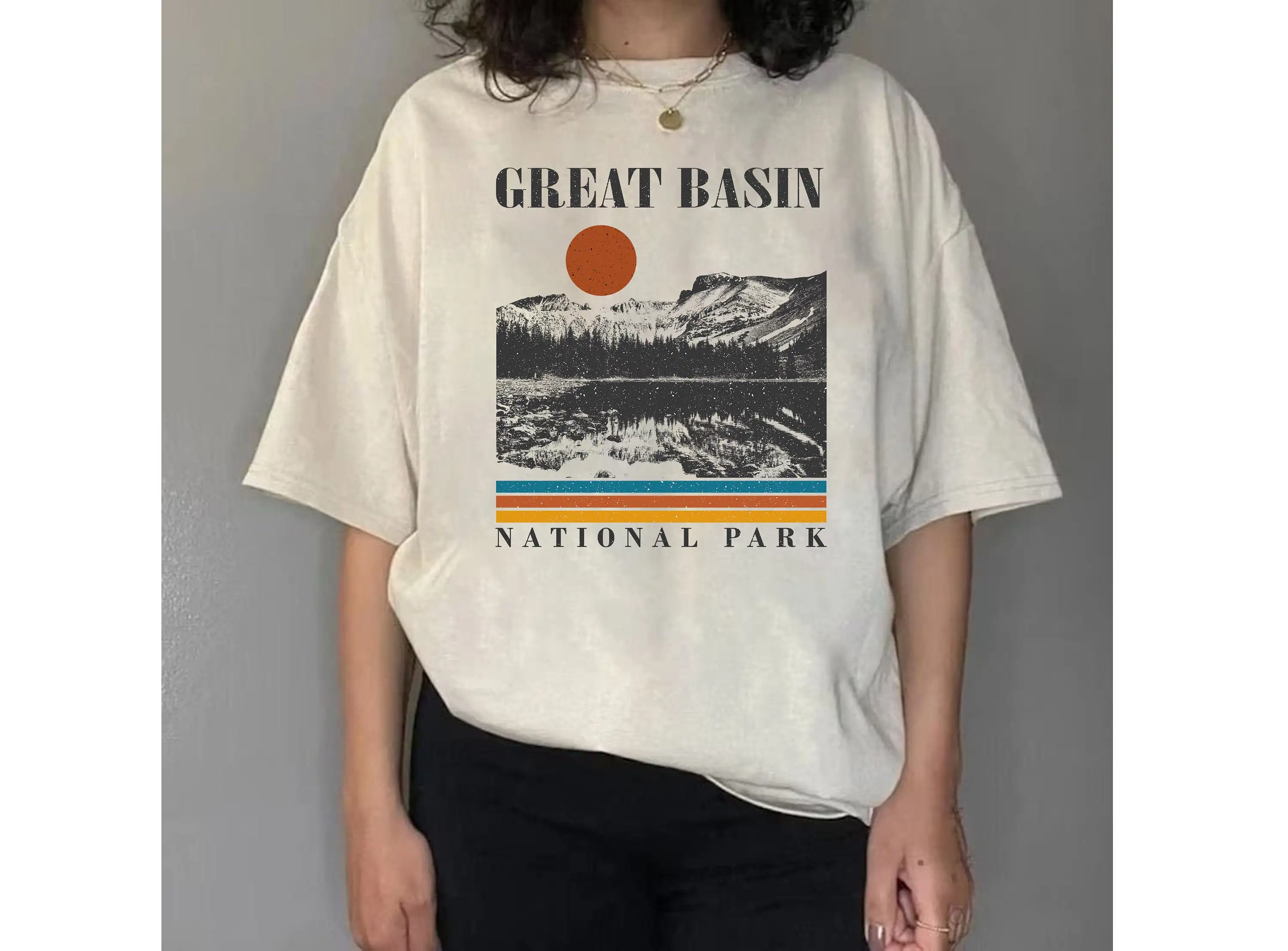 Great Basin T Shirt Vintage Crewneck SweaT Trendy