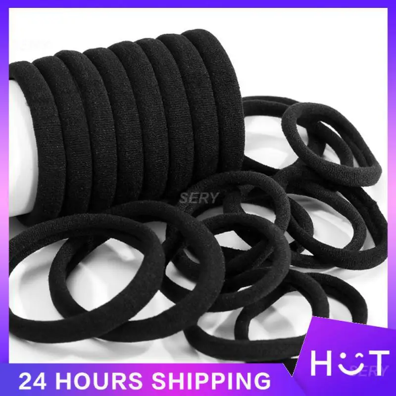 Elastic Hair Rope Easy To Use No Hair Pulling Childrens Elastic Hair Rope Not Easy To Scatter Ponytail Hair Accessories Durable