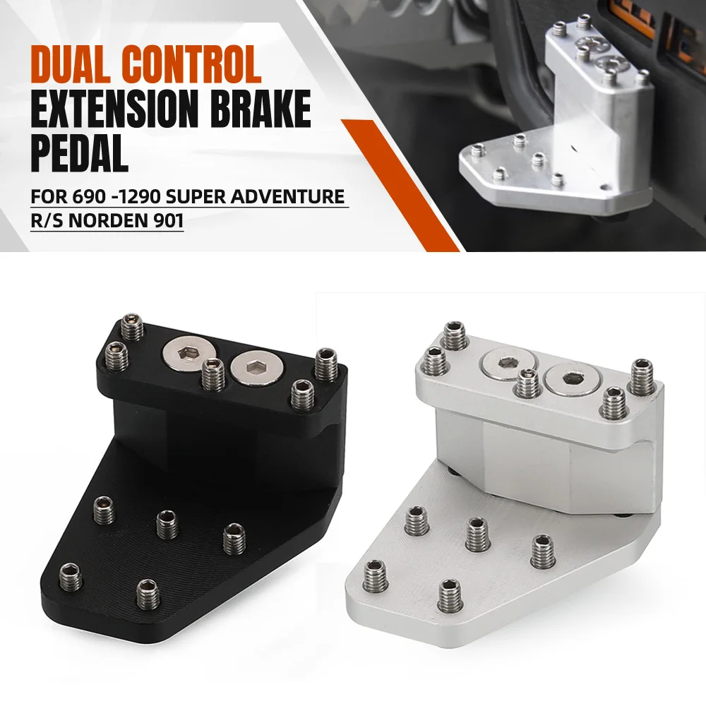 

Для 690 790 Приключения R HUSQVARNA Norden 901 1290 супер Приключения мотоцикл двойной рычаг управления шаг наконечник удлинитель педали тормоза