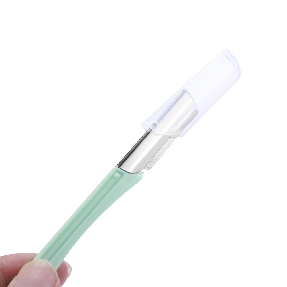 

10PCS Eyebrow Razor Premium Stainless Steel Portable Trimmer Shaper Remover Makeup Kit Travel Size Easy Handle