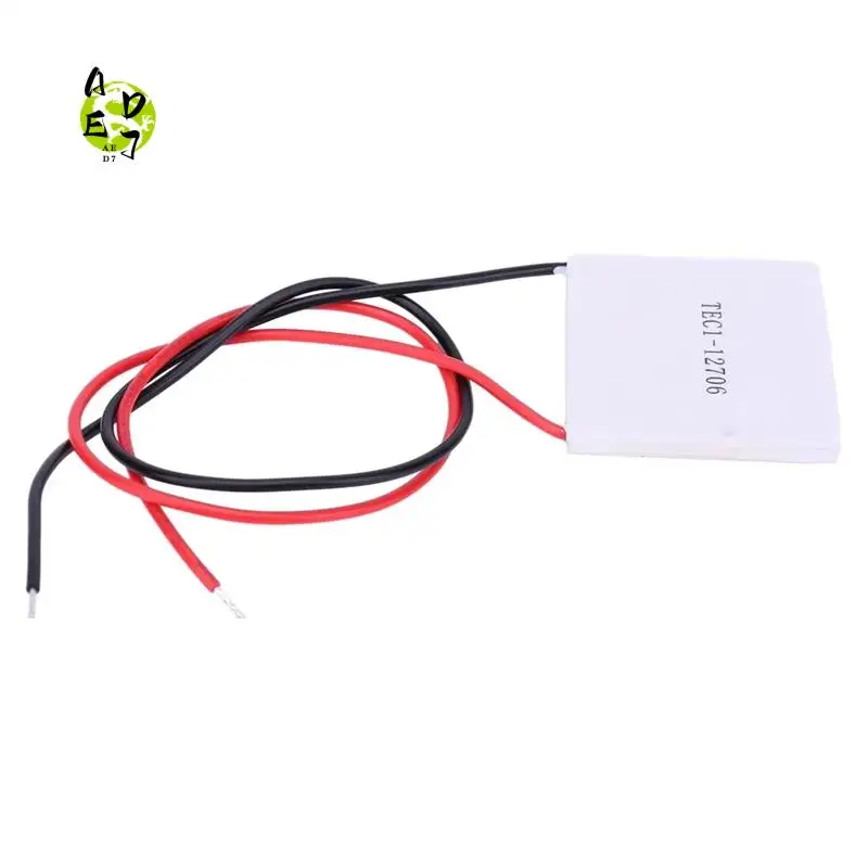

AED7-10Pcs TEC1-12706 Thermoelectric Cooler Peltier 12V 5.8A Cooling Peltier Plate Module 40X40mm For Cooling