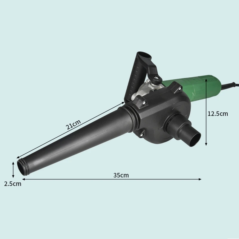 E5BE 2-in-1 Angle Grinder to Vacuum Cleaner Accessories Multi-function Power Tool Set Easy to Install for Most Angle Grinders