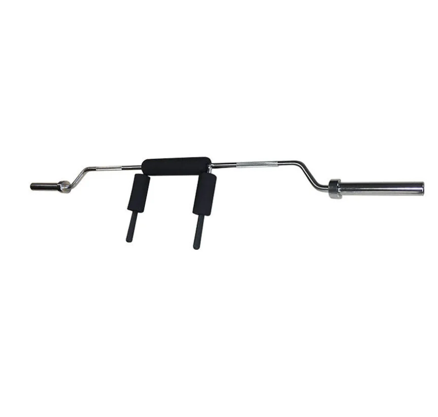 

700 фунтов безопасная штанга для приседаний, специальные штанги для фитнеса с пенопластовой подкладкой и двойными ручками