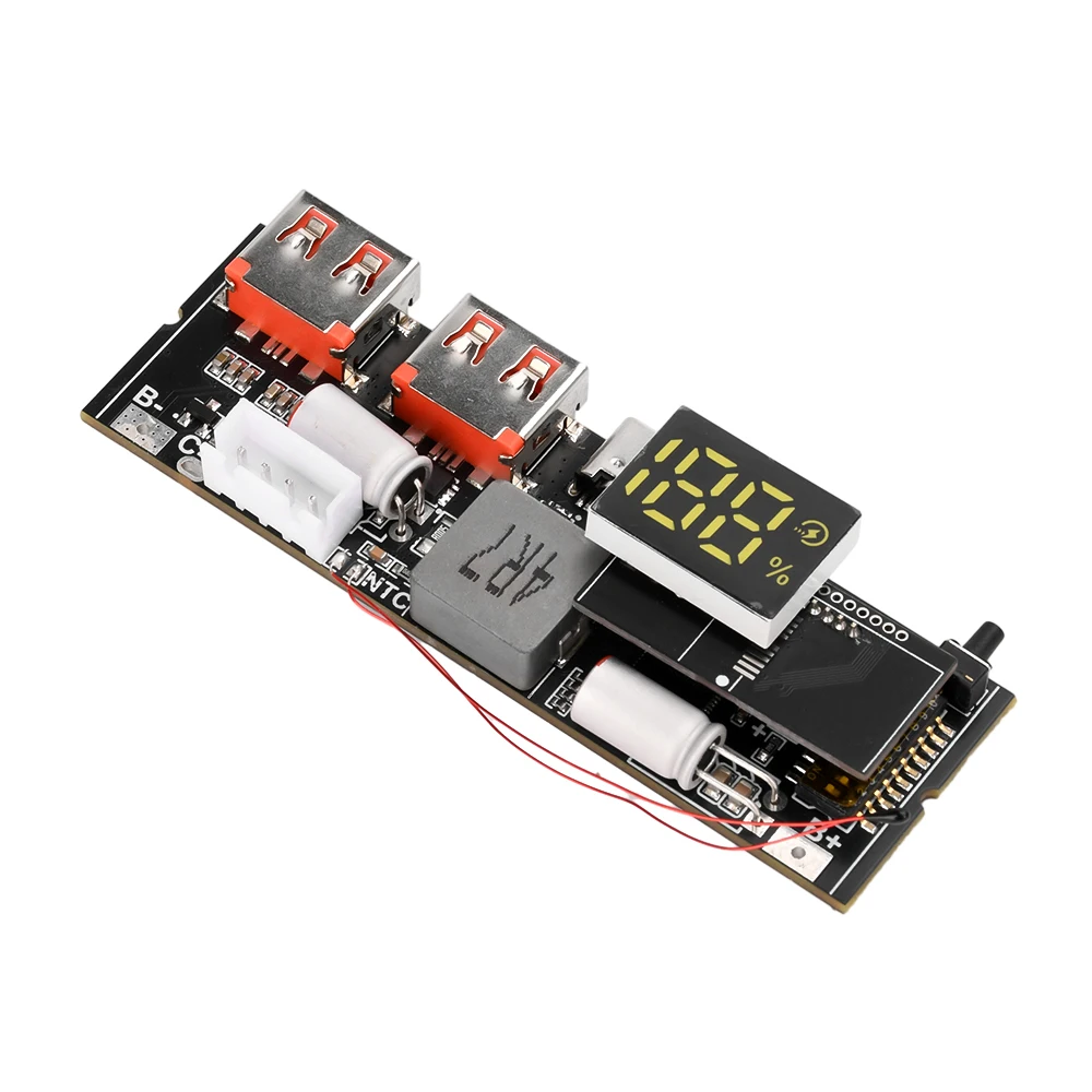 65/100W Power Bank 2-way Super Fast Charging for VC Flash Charging Mobile Power Module Board DIY Motherboard 3/4/5S