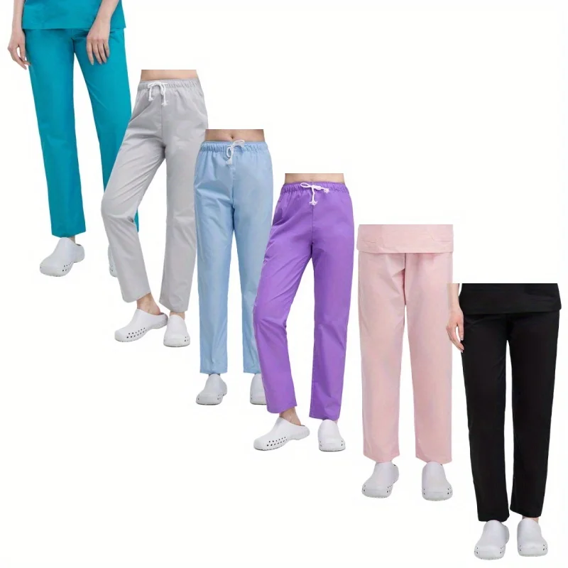 

Fashion Forward Dental Work Pants with Elastic Belt Tether: Redefining Style for Lab Environments