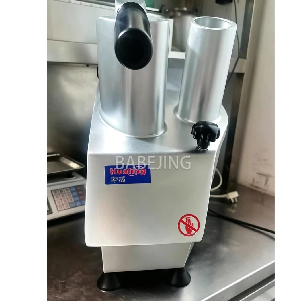 Electric Vegetable Slicer Dicer Machine Commercial Cheese Grater for Hotel Kitchen and Snack Bar Preparation