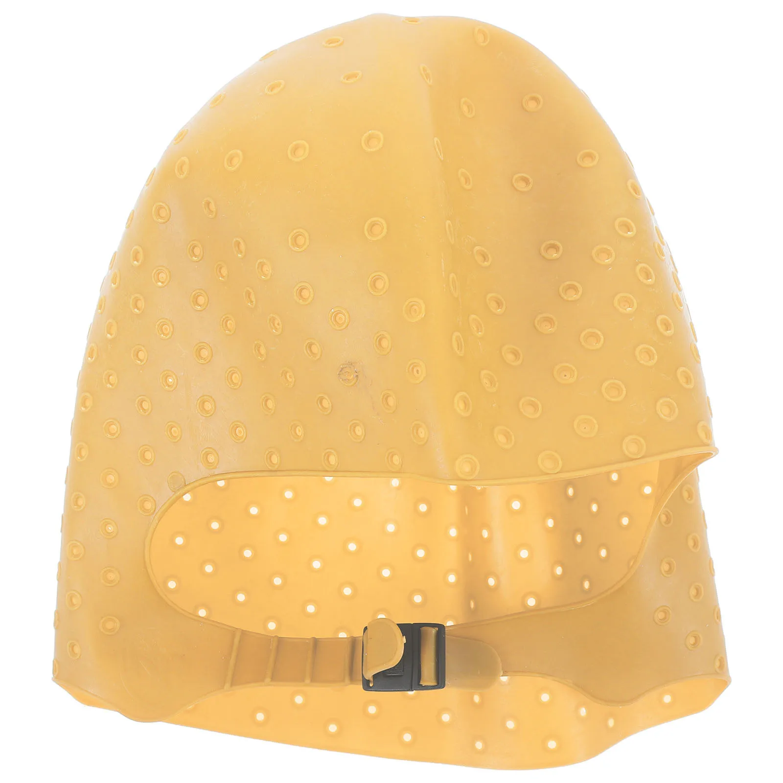 

Silicone Highlighting Cap Reusable Gold Hair Coloring Tool For Salon Diy Tight Pull Through Design - Durable Dyeing Hat