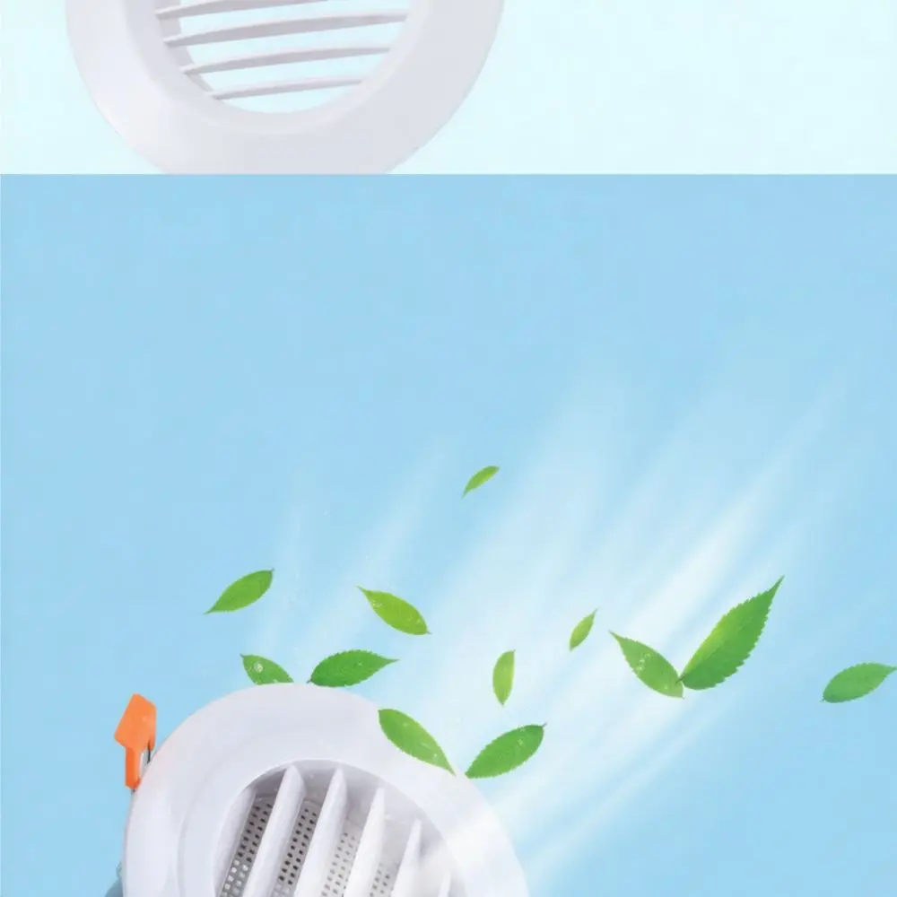 Adjustable Air Ventilation Grille For Greenair Round Duct Exhaust Outlet ABS Plastic Ceiling Wall Diffuser HVAC Tool