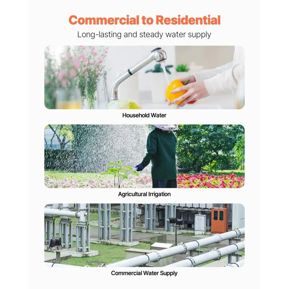 1 Inch 11 Well Pressure Tank Tee Kit with 40 to 60 PSI Pressure Switch and 1 Inch Gate